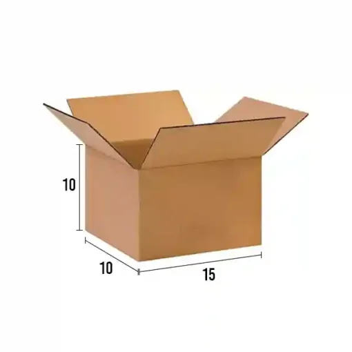 Caja de Envio 15 x 10 x 10 cm (100 cajas)