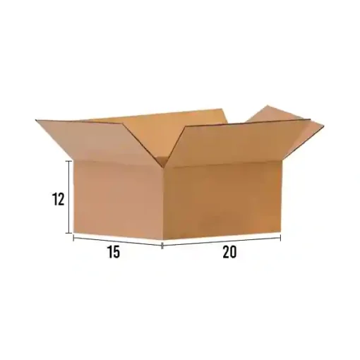Caja de Envio 20 x 15 x 12 cm (100 cajas)