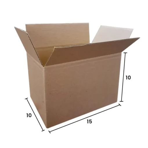 Caja de Envio 15 x 10 x 10 cm (100 cajas)