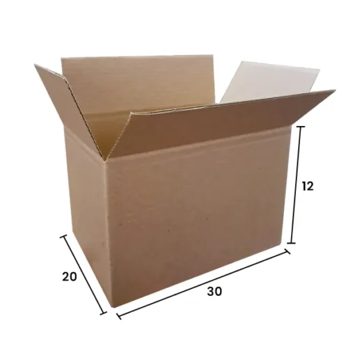 Caja de Envio 30 x 20 x 12 cm (100 cajas)